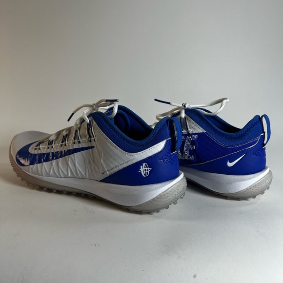 Nike Alpha Huarache 7 Pro TF LAX 'White Game Royal' - Picture 4 of 5